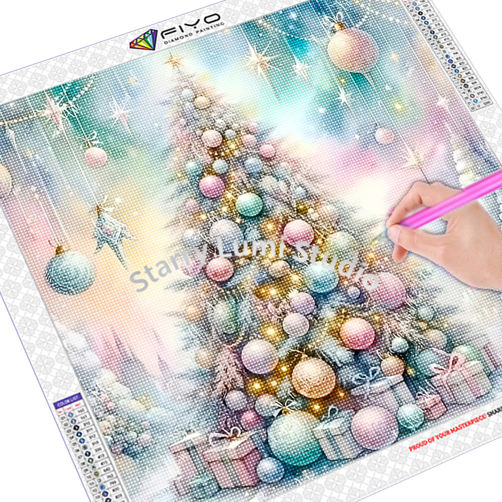 Diamond Painting Kit Christmas - Embroidery Embellishments review and price