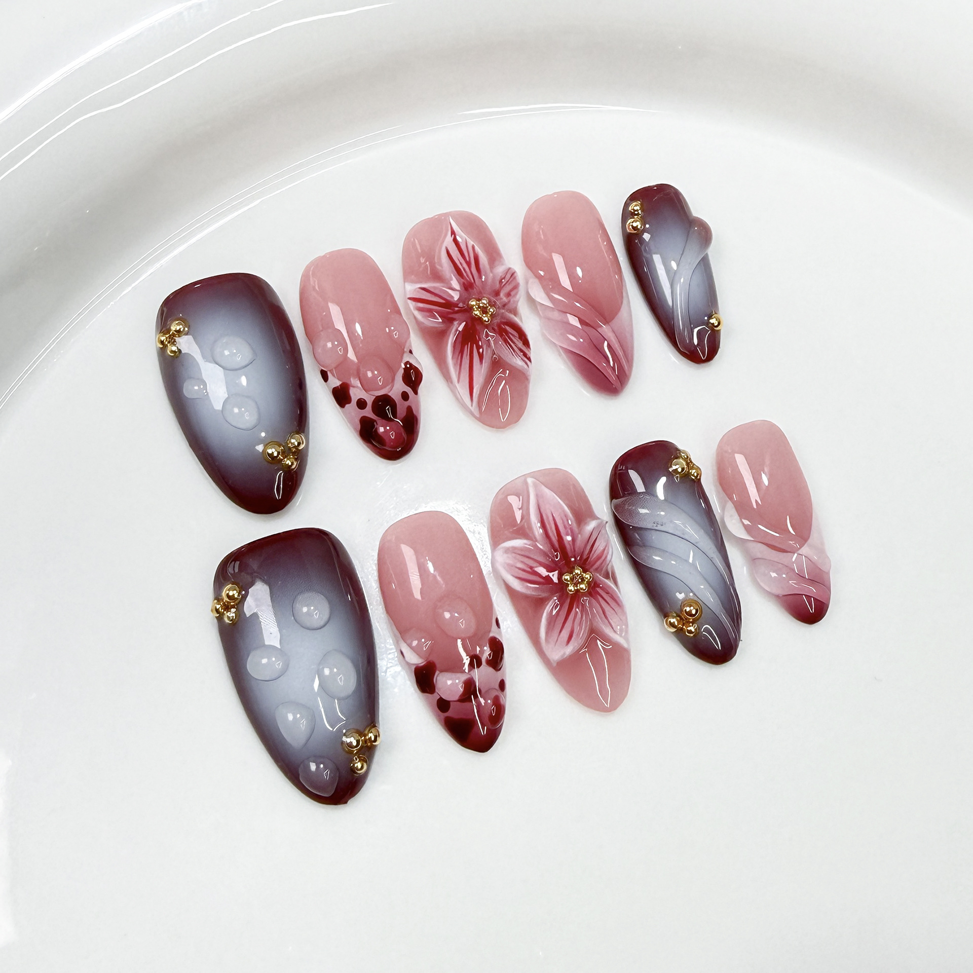 10Pcs Handmade Elegant French  - Embroidery Embellishments review and price