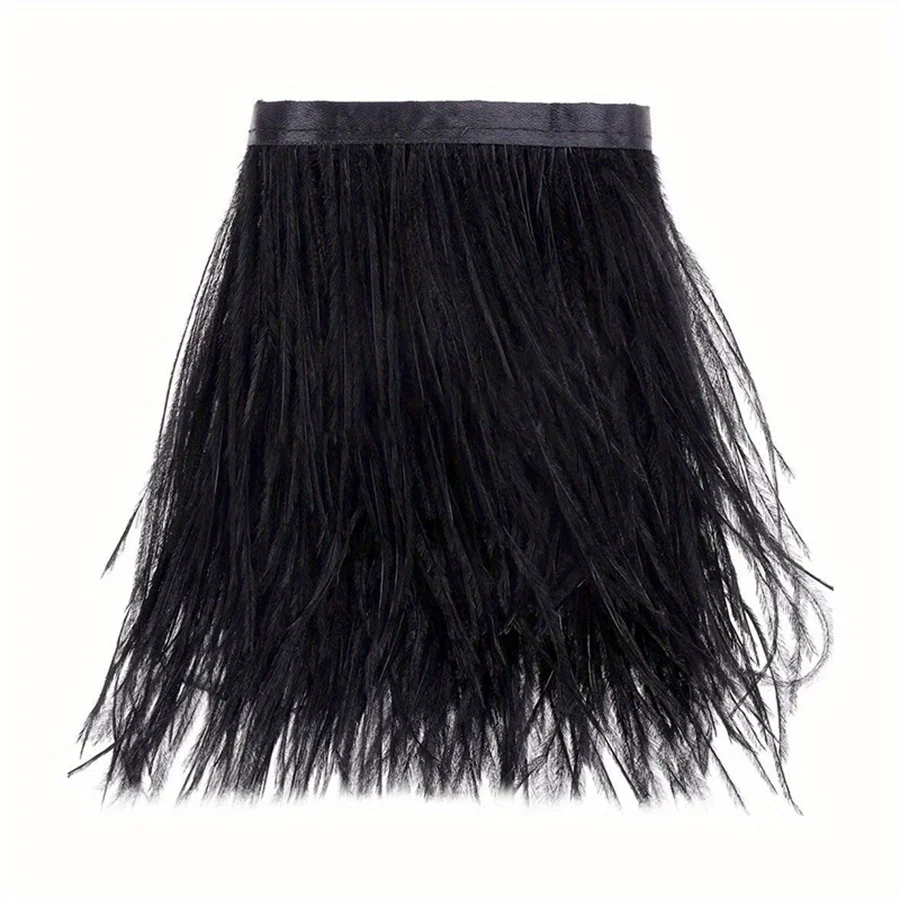 1/10M Natural Plume Black Ostr - Feather Trim Marabou review and price