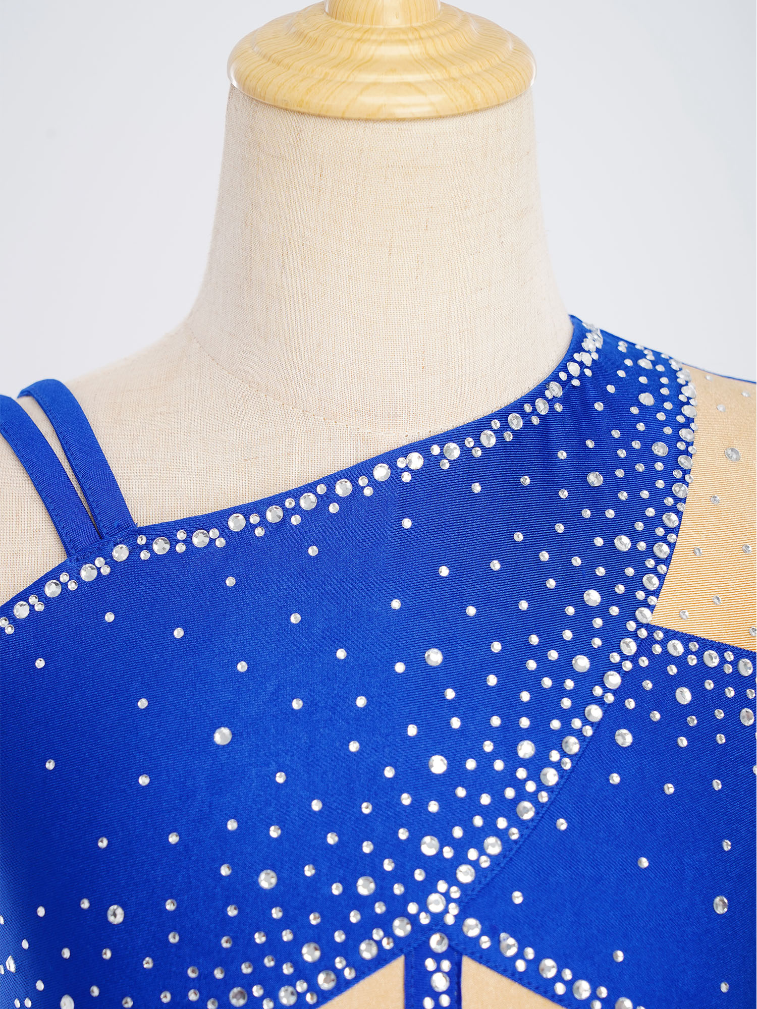 Kid Girls Figure Skating Balle - Rhinestone Banding Trim review and price