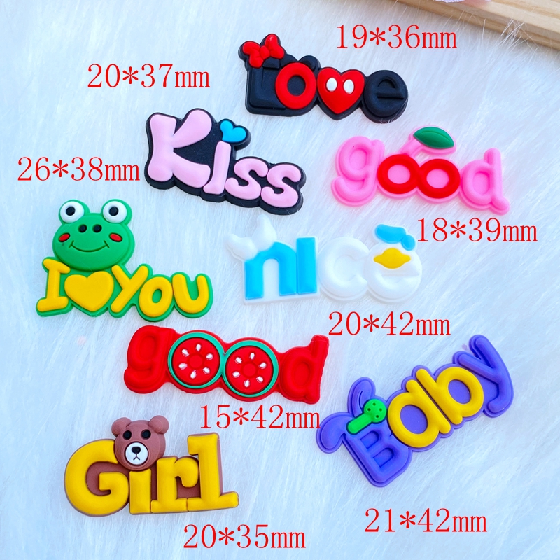 20pcs New Mini Lovely Letters  - Embellishment Glue Craft review and price