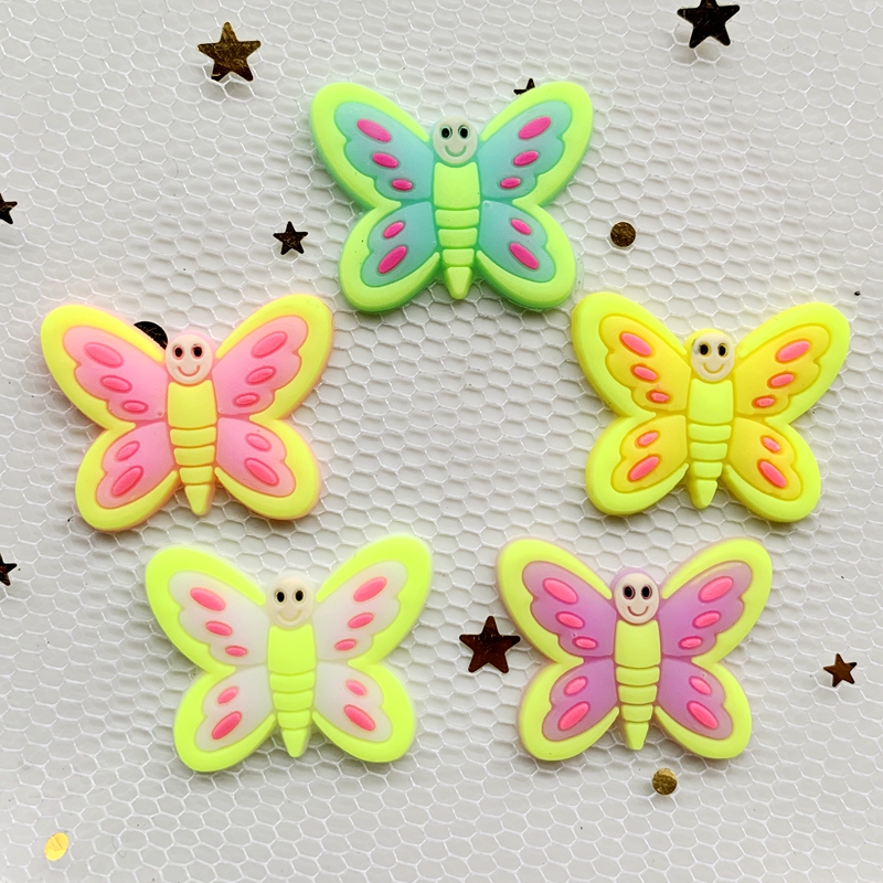 10pcs Cute Large butterfly PVC - Embellishment Glue Craft review and price