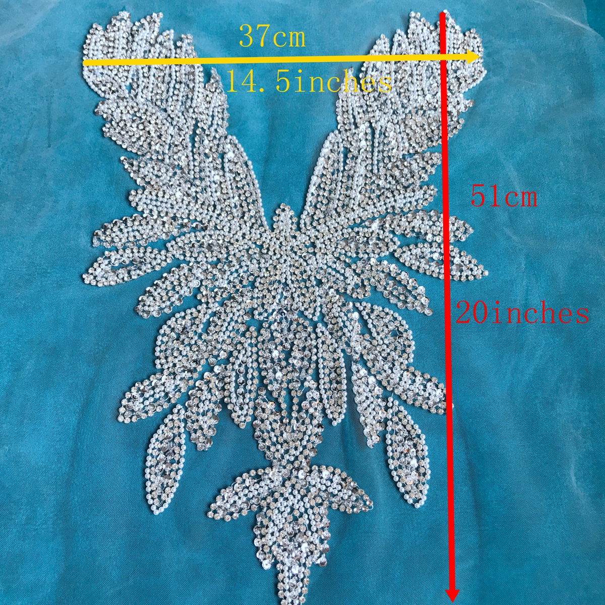 Luxury Beading Mesh Pearls Cry - Crystal Mesh Fabric review and price