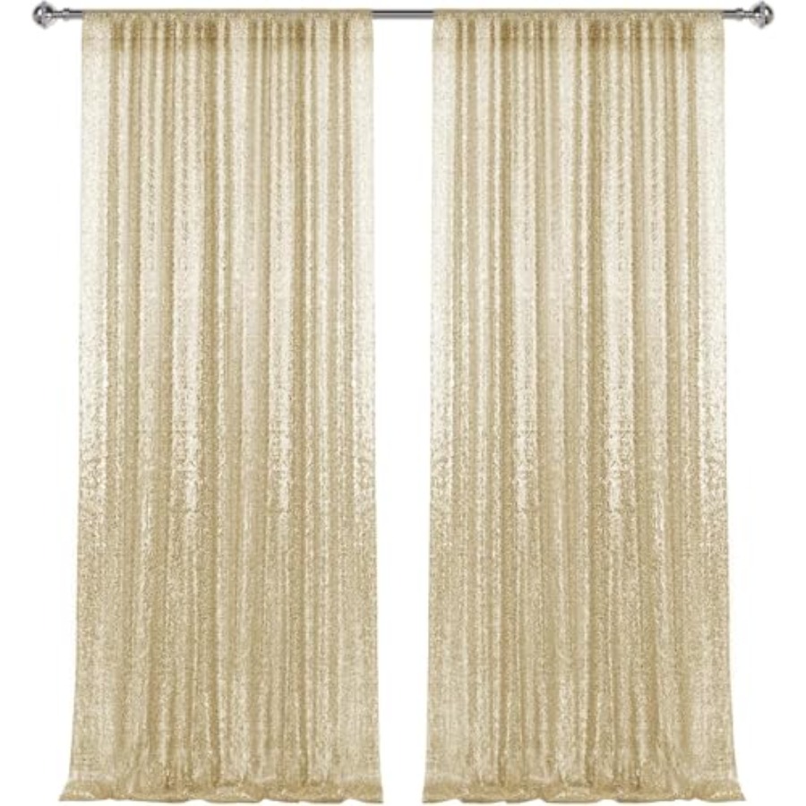 Photography backdrop curtains  - Sequin Fabric Panel review and price