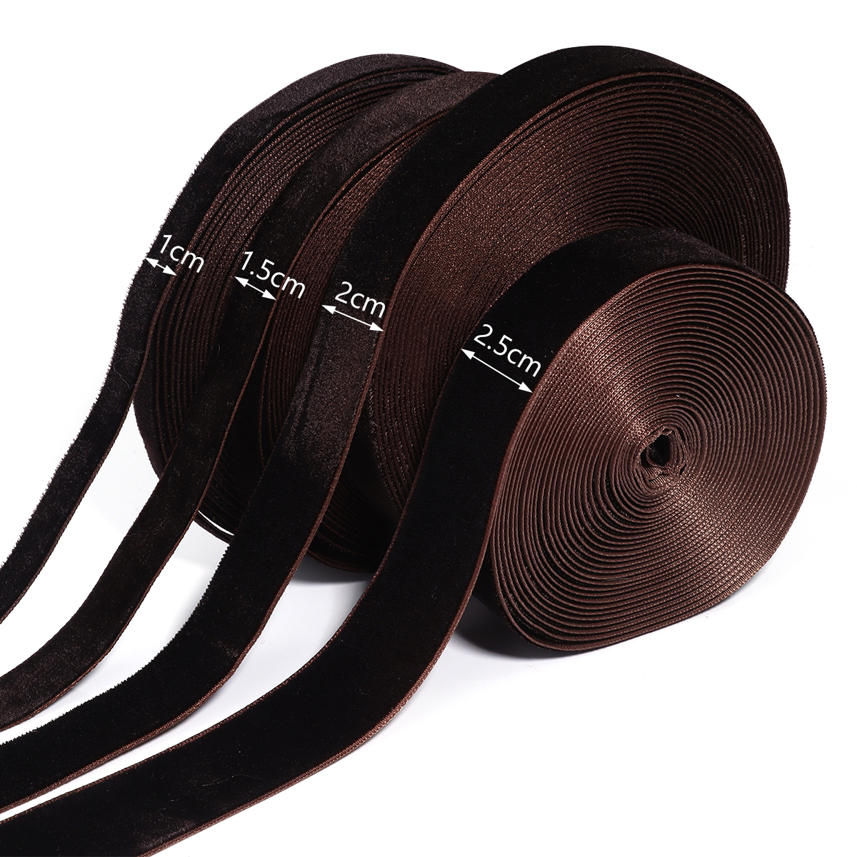 5-10yards/roll Velvet Ribbons  - Velvet Ribbon Roll review and price