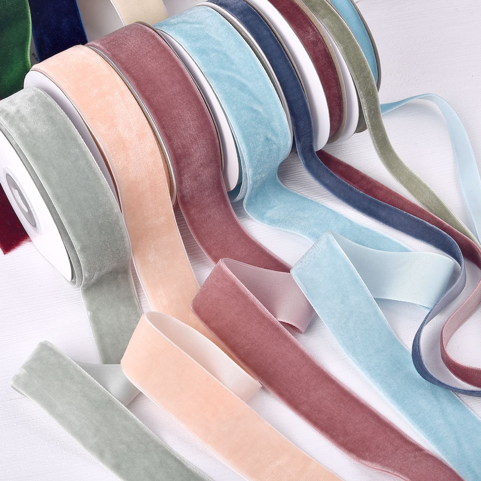 10/25mm 5Yards Roll Single Fac - Velvet Ribbon Roll review and price