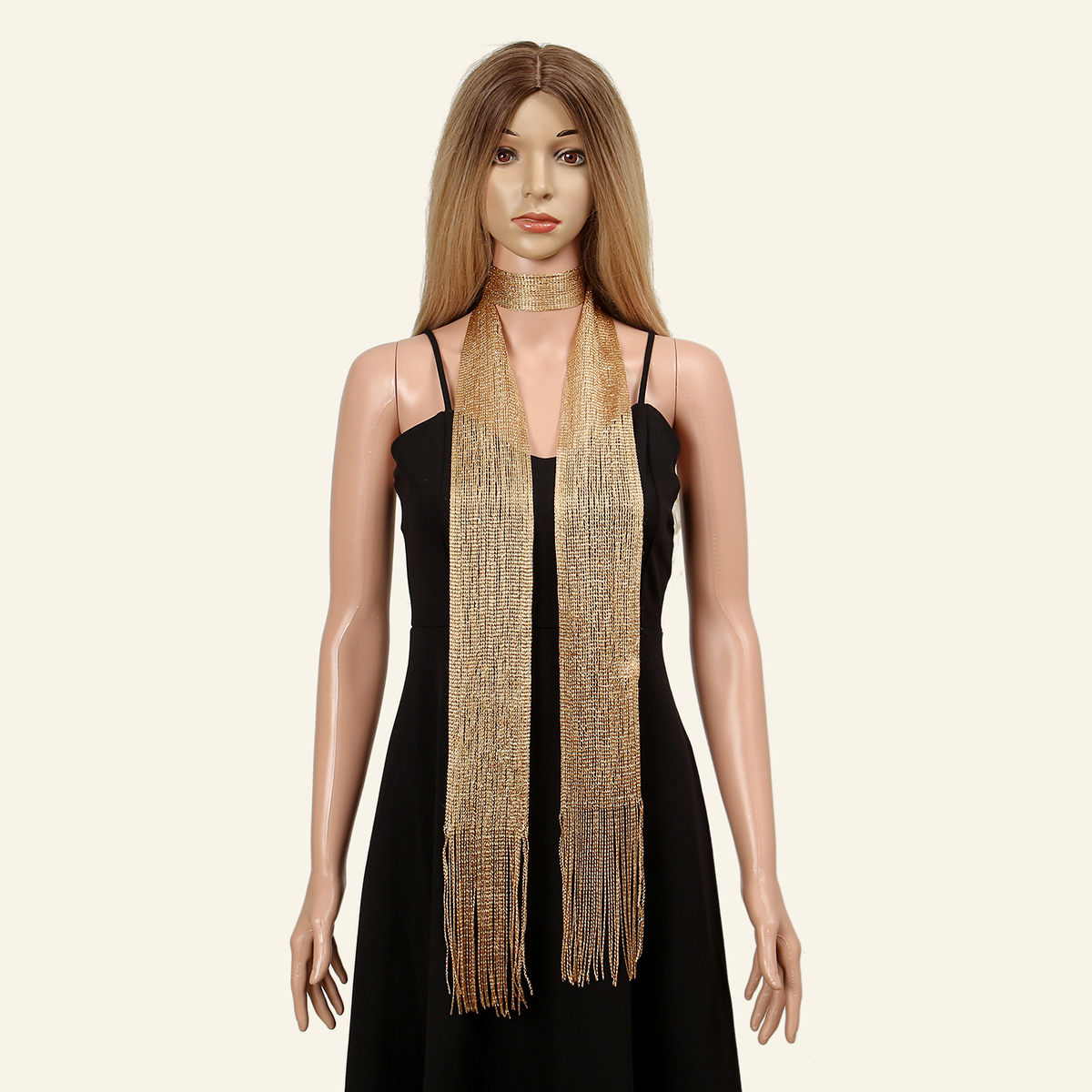 New Fashion Gold Silver Shiny  - Tassel Fringe Trim review and price