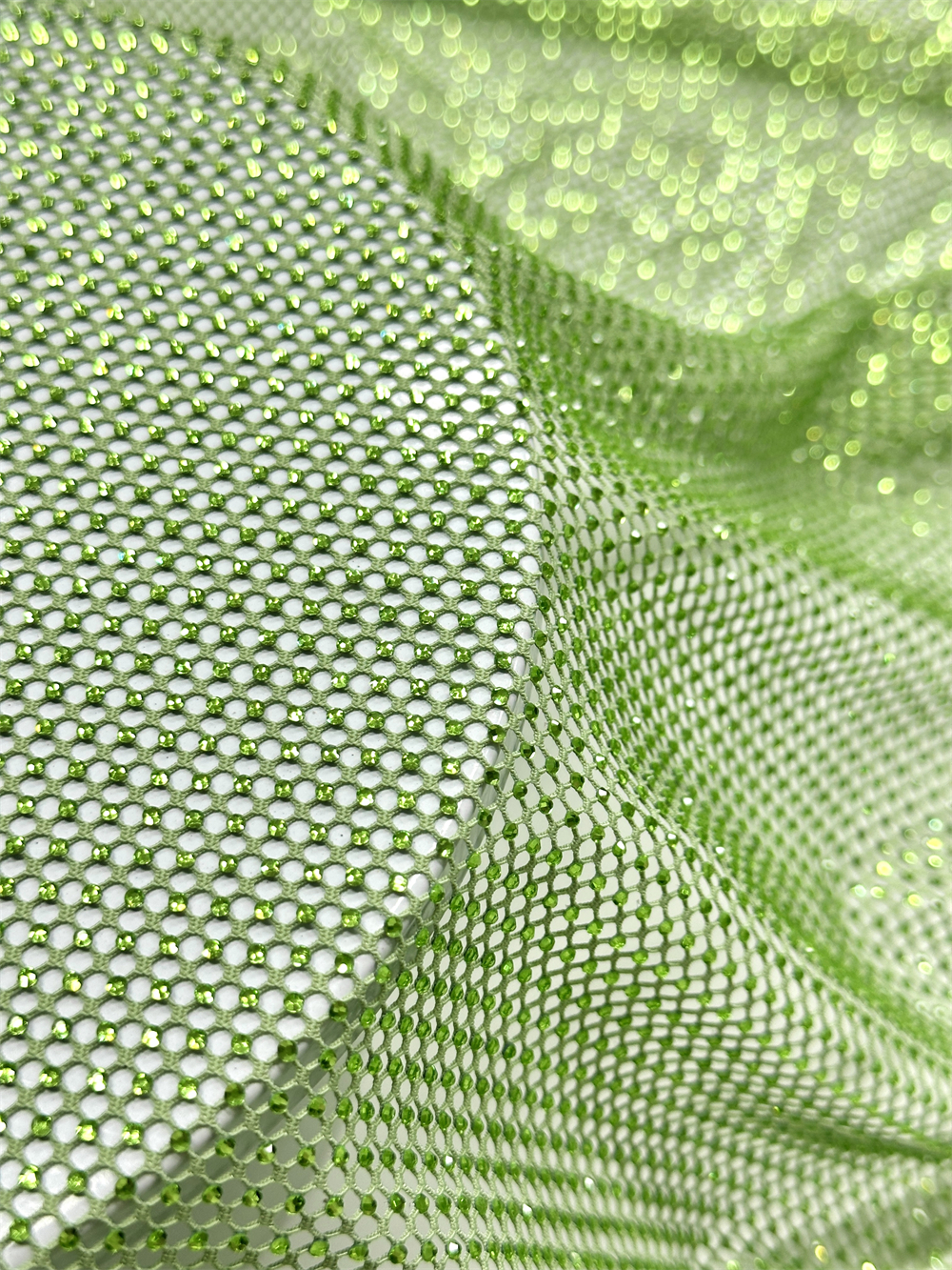 Exquisite Rhinestones Mesh diy - Crystal Mesh Fabric review and price