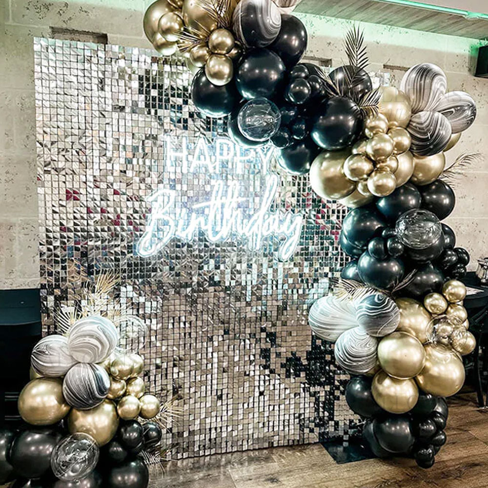 Silver Sequin Wall Backdrop Pa - Sequin Fabric Panel review and price