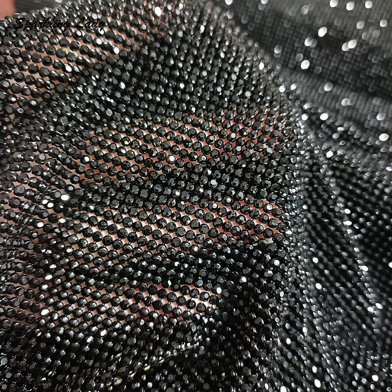 2MM Silver Crystal Mesh Fabric - Crystal Mesh Fabric review and price
