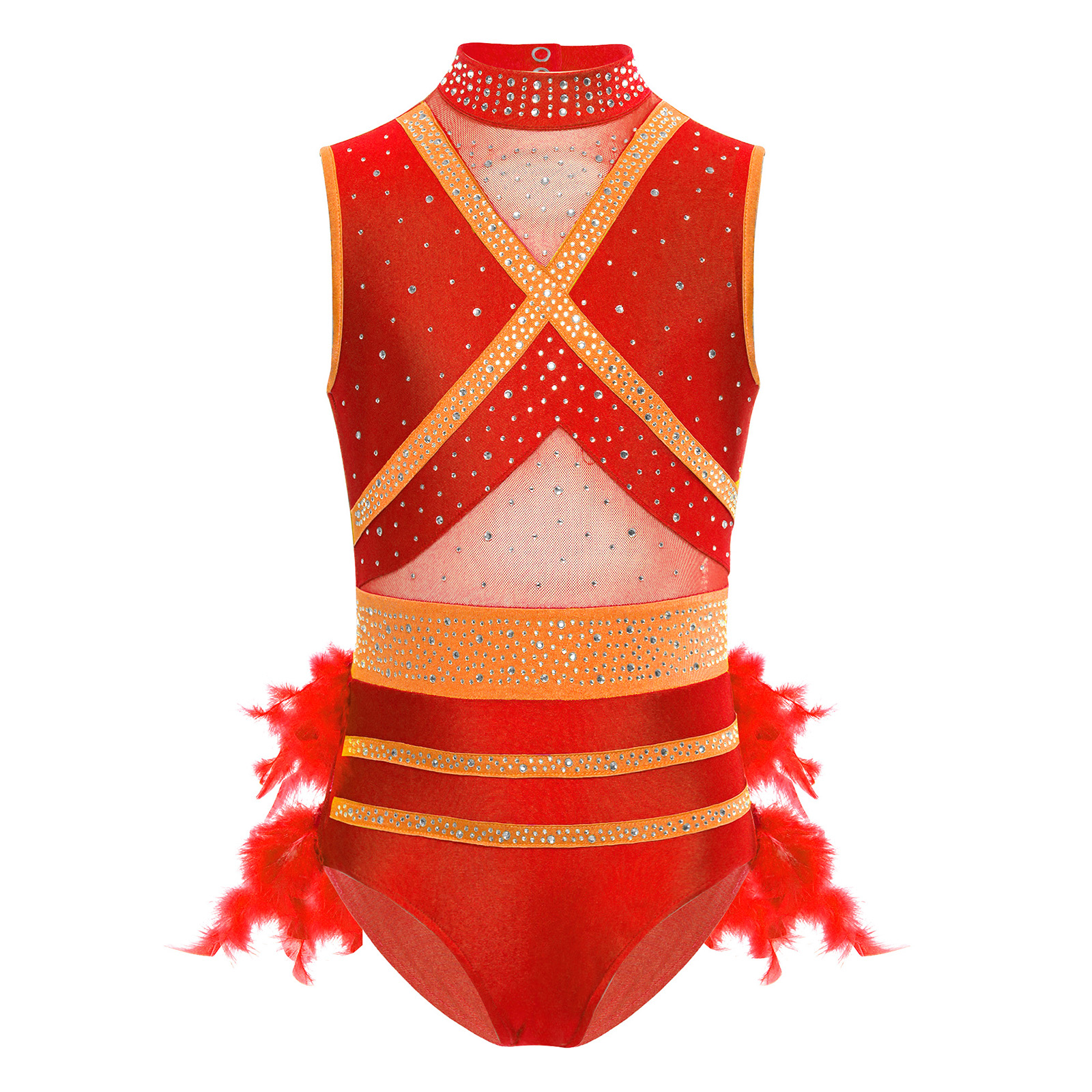 Kids Girls Latin Ballet Dance  - Rhinestone Banding Trim review and price